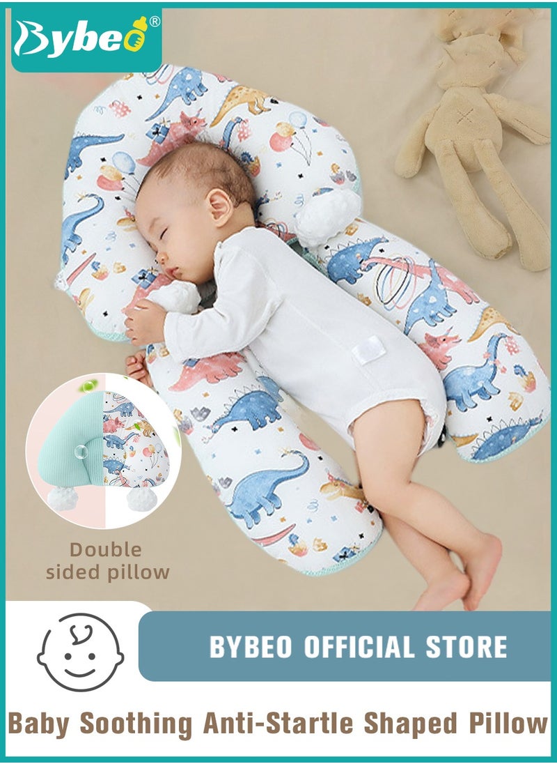 Bybeo Baby Newborn Nursing Sleeping Pillow Anti-Startle Toddler Boys and Girls Comfortable Lightweight Shaping Pillows for Kids Infants Superhigh Quality  - Image 1