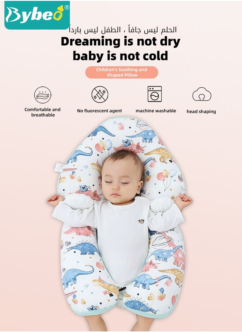 Bybeo Baby Newborn Nursing Sleeping Pillow Anti-Startle Toddler Boys and Girls Comfortable Lightweight Shaping Pillows for Kids Infants Superhigh Quality  - Image 2