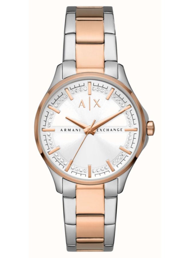 سعر ومواصفات ارماني اكسشينج Women Stainless Steel Analog Wrist Watch AX5258 (N70338666V) على Noon EG