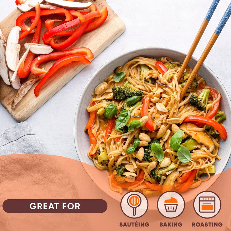 Nutiva زيت جوز الهند العضوي من نوتيفا، 15 أونصة سائلة، عضوي من وزارة الزراعة الأمريكية، غير معدّل وراثيًا، نباتي، كيتو، باليو، نكهة ورائحة محايدة للطهي ومرطب طبيعي للبشرة والشعر - Image 5