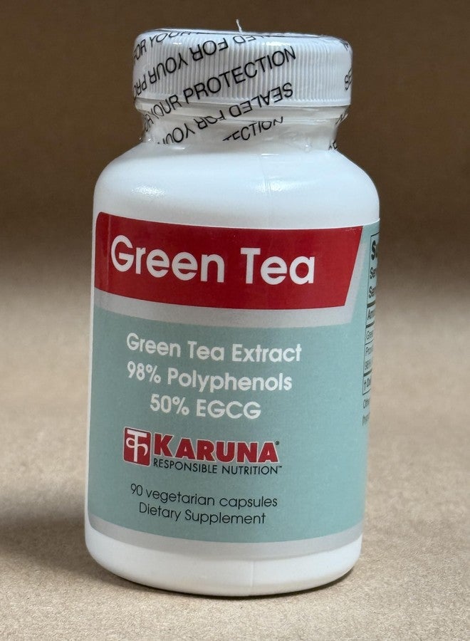 Karuna Green Tea 500mg | 90 Vegetarian Capsules - Image 2