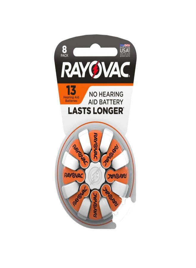 Rayovac Size 13 Hearing Aid Batteries (8 Pack) - Image 1