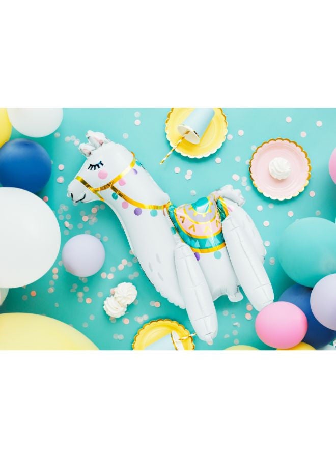 PartyDeco Foil balloon Llama, 39x61cm, mix - Image 2
