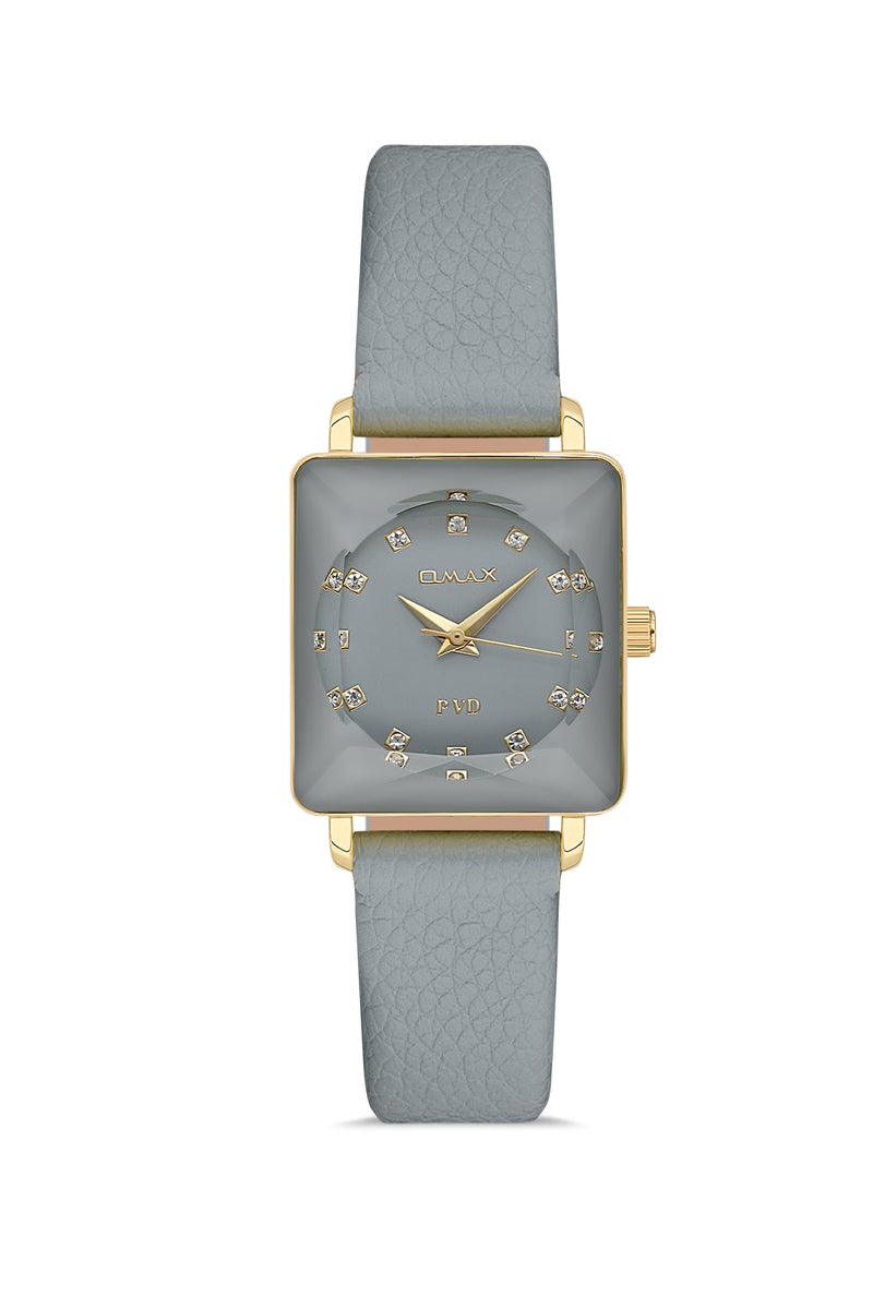 OMAX Women’s Wrist-Watch | Analog | Leather Strap | Elegant Design - Image 1
