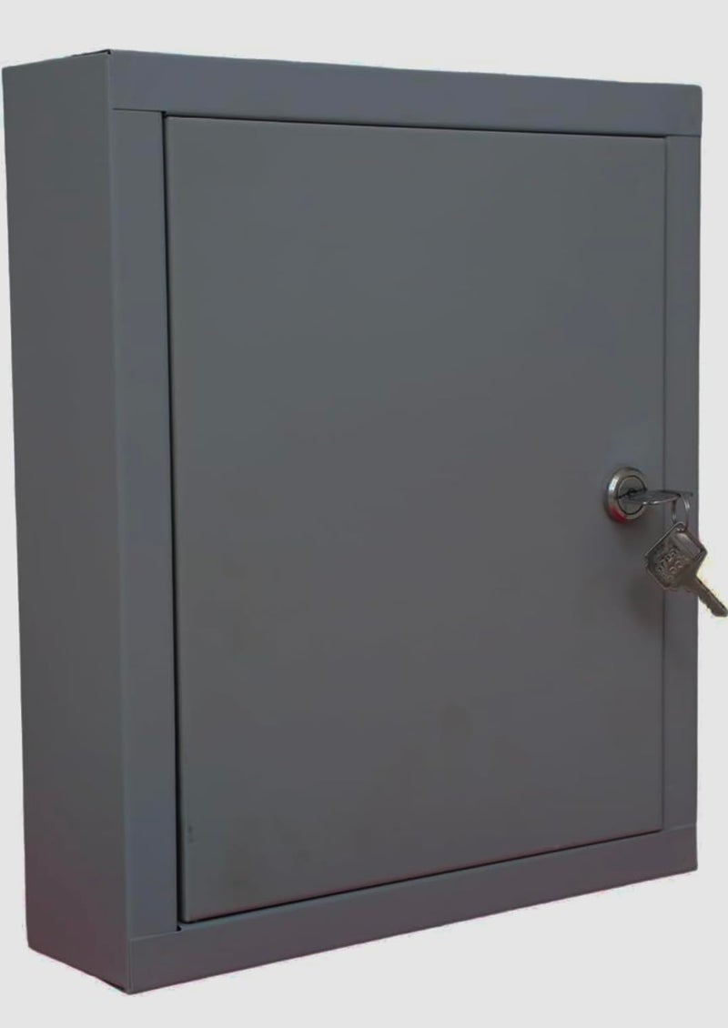 SPYLOCK Metal Keyholder Box 24 Key Wall Box Storage Key Organizer Wall Mount Key Holder for Wall Size Large 13 * 11 * 3 inch - Image 5