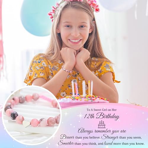 Launrada 12 Year Old Girl Birthday Gifts for 12 Year Old Girl Gift Trendy Stuff 12th Birthday Gifts for Girls Age 12 Gift Ideas Cool Things Present for Tweens, Teen Girls Happy 12th Decoration Accessories - Image 5