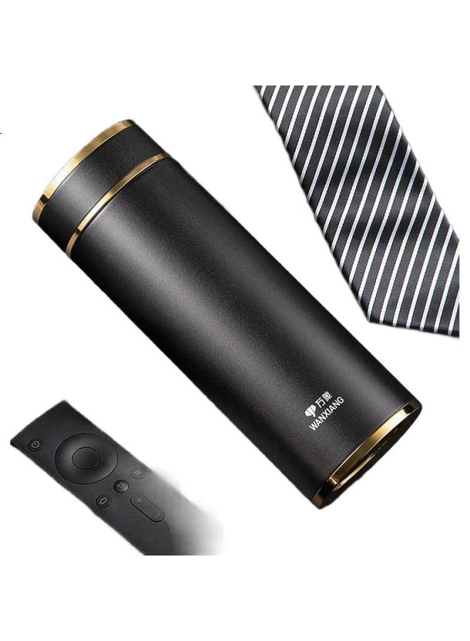 Wanxiang Insulated Mug H21Jl, Luxury Business Graphite Black, 500Ml, Office Use With Filter, Tea Cup, High-End Gift Box Set - Image 3