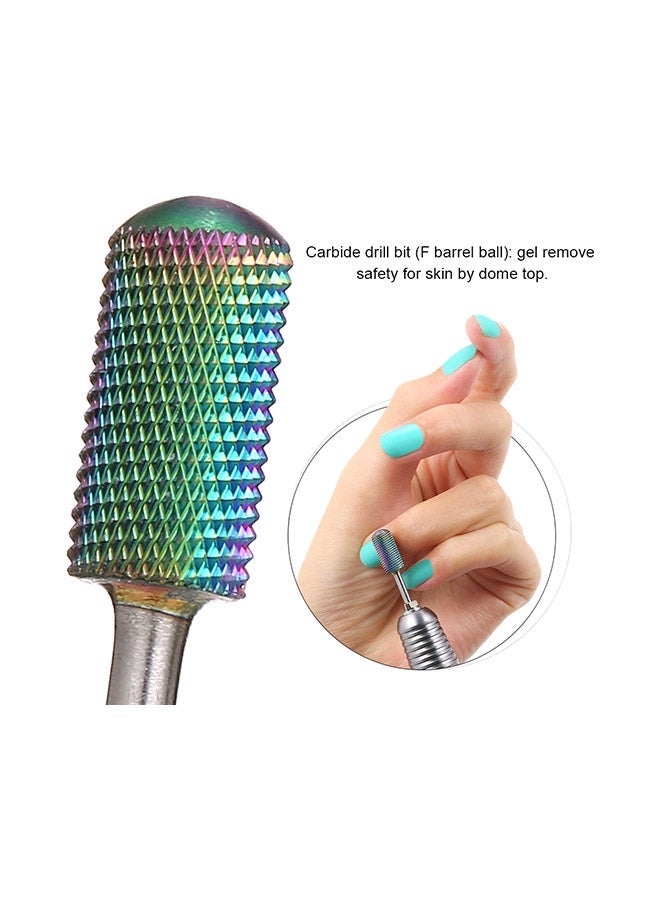 NIBEMINENT 7-Piece Manicure Pedicure Nail Art Tool Set Multicolor - Image 3