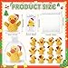 Jerify 12 Set Christmas Crochet Duck Gifts Emotional Yellow Handmade Ducks Bulk with Positive Inspirational Support Cards for Xmas Stocking Stuffers Party Favor Coworkers Employee Team Appreciation - Image 4