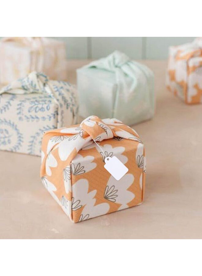 500Pcs Price Tags With String Attached - Kraft Blank Labeling Tags for Retail Clothing, Jewelry - Writable, 1.2 x 1.8in, White - Image 5