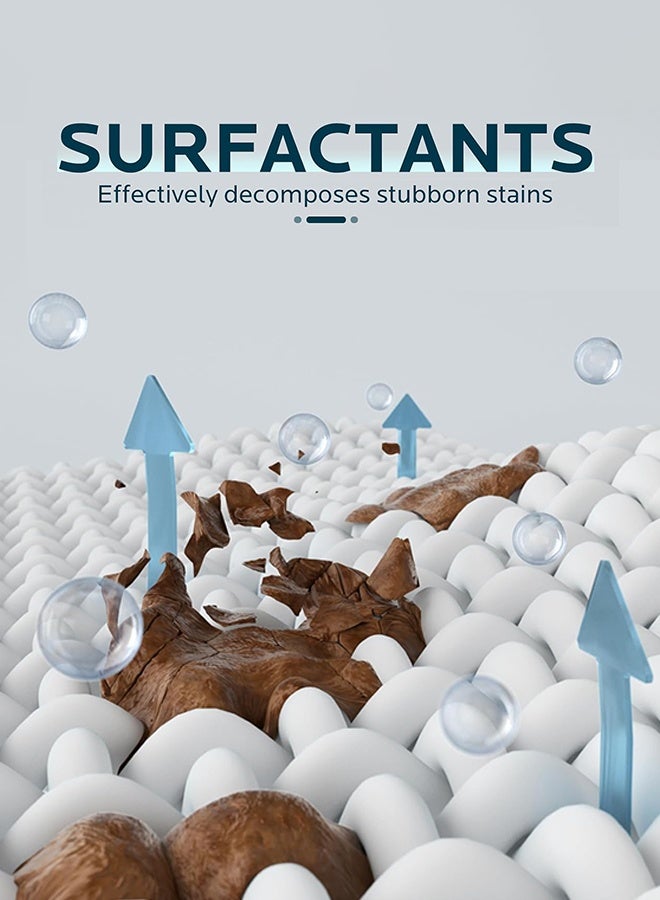 بخاخ مزيل بقع الأقمشة، عامل تنظيف جاف، 200 مل، للأريكة والسجاد والملابس، صديق للبيئة، تركيبة لا تحتاج إلى غسيل - Image 3