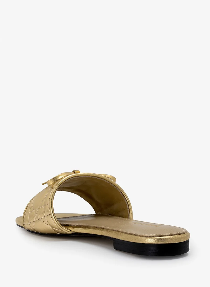Lorianne Bente - slide sandals
