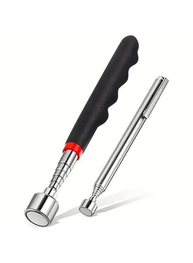 2PCS Heavy Duty Telescoping Magnet Pickup Tool 20lb Magnetic Grip Extendable Handle - Image 1