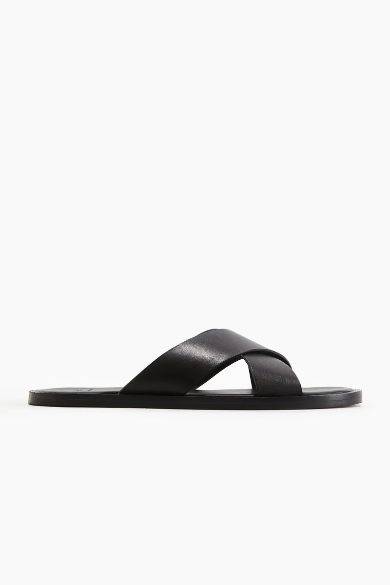 اتش اند ام Leather sandals