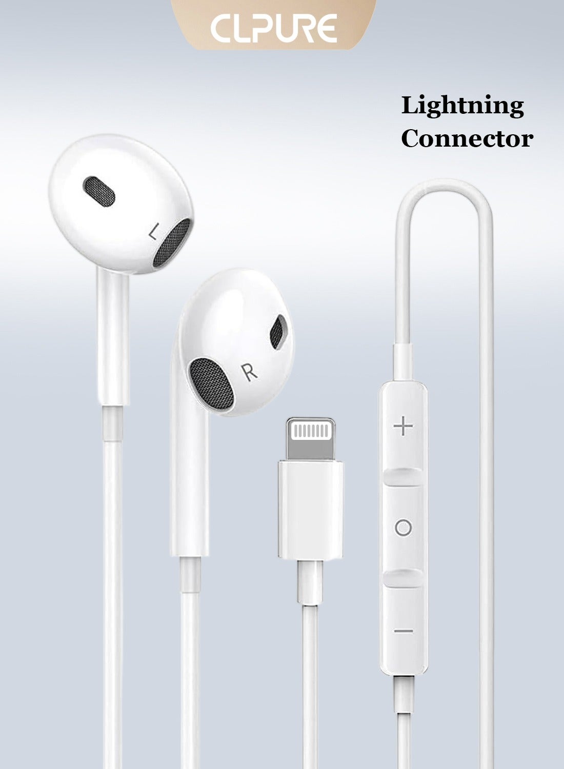 clpure Clpure Lightning Wired Earbuds Z0F1E36CEACE8AA6A8E4BZ