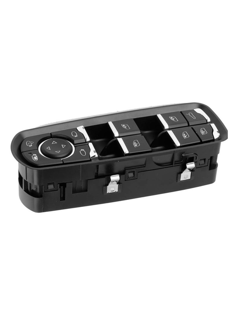 Window Switch Front Driver Side Window Control Switch Power Master Window Switch Fit for Porsche Cayenne Model 2011 To 2016 Black Color - Image 1
