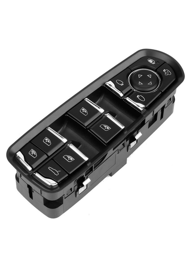 Window Switch Front Driver Side Window Control Switch Power Master Window Switch Fit for Porsche Cayenne Model 2011 To 2016 Black Color - Image 4