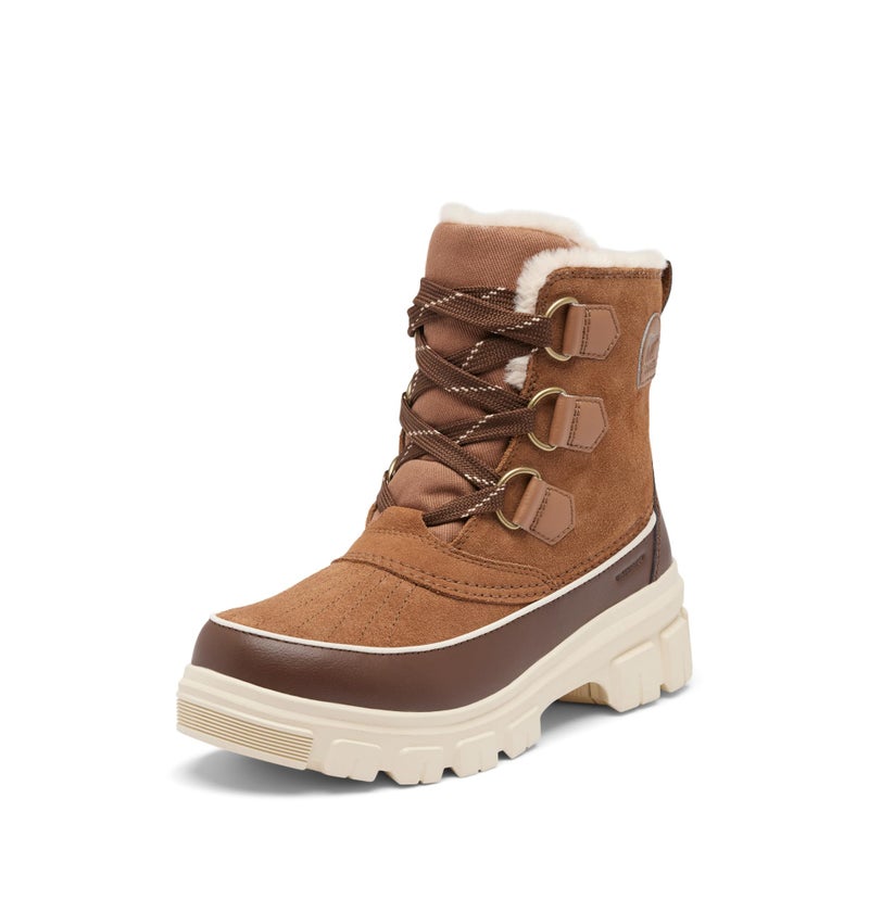 SOREL Women's Tivoli V Waterproof Boot - Velvet Tan, Tobacco - 6 - Image 1
