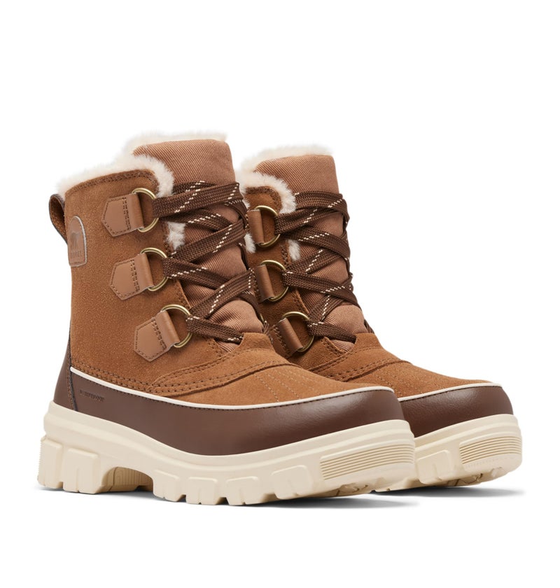 SOREL Women's Tivoli V Waterproof Boot - Velvet Tan, Tobacco - 6 - Image 3