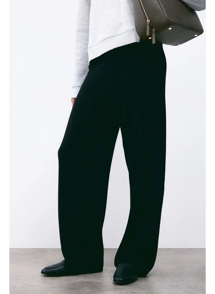 H&M Fine-Knit Cashmere Trousers