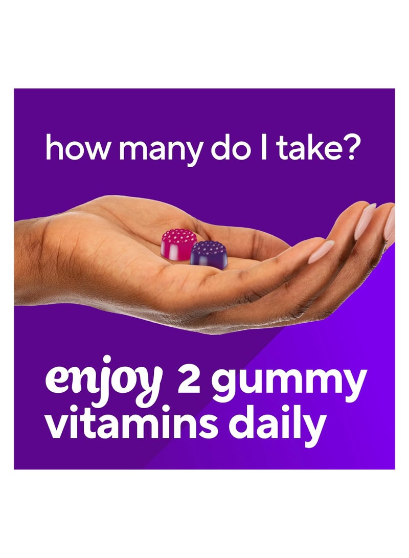 Vitafusion Womens Multivitamin Gummies, Berry Flavored Daily Vitamins for Women With Vitamins A, C, D, E, B-6 and B-12, America’s Number 1 Gummy Vitamin Brand, 75 Days Supply, 150 Count - Image 5