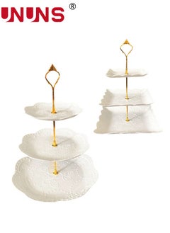 White 3-Tier