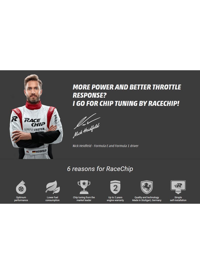 Race Chip - Suzuki Sx4 S-Cross 1.4 Boosterjet Mild Hybrid 129 PS 235 Nm Torque for GTS5 App Professional Digital Power Box Chip Tuning Kit with +34 PS, +54 Nm Torque Increase - Image 1