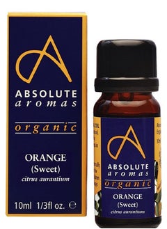 Absolute Aromas Orange Organic Pure Essential Oil 10ml  - Image 1