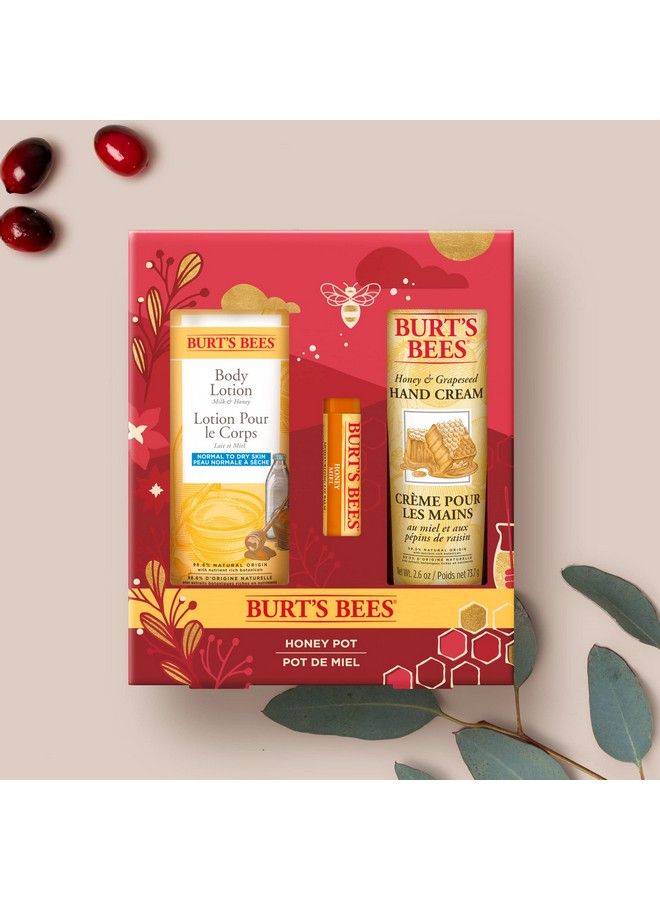 Burt's Bees Burts Bees Honey Pot Gift Set 1 Ea - Image 4