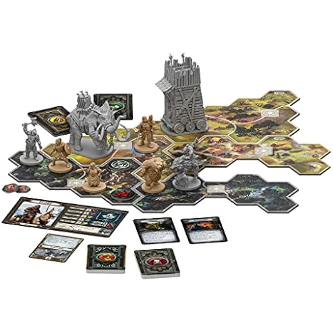 Fantasy Flight Games The Lord of the Rings  Winds of War  Board Game in Spanish JME08ES for 15 Players Ages 14 - Image 2