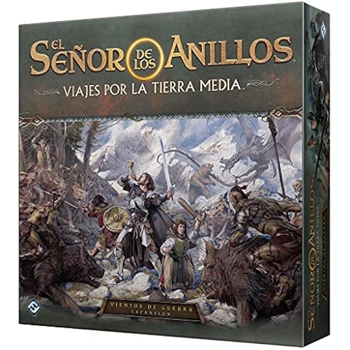Fantasy Flight Games The Lord of the Rings  Winds of War  Board Game in Spanish JME08ES for 15 Players Ages 14 - Image 1