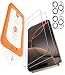 OMOTON 22 Pack Matte Glass Screen Protector for iPhone 16 Pro Max Autoalignment autodust removal AntiGlare AntiFingerprint Case Friendly Tempered Glass Film Bubble Free Smooth as Silk - Image 2