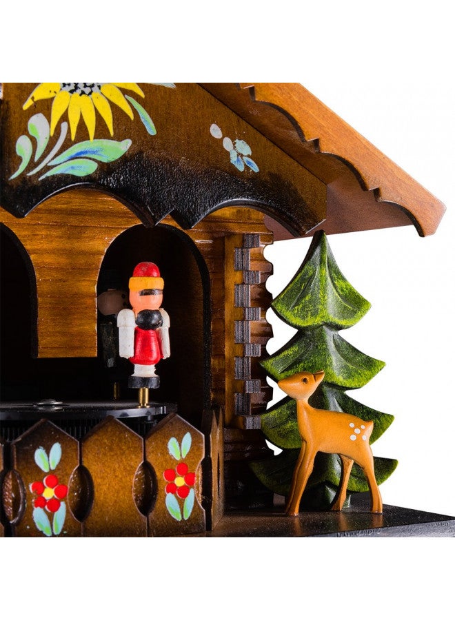 Kintrot Cuckoo Clock Pendulum Quartz Wall Clock Black Forest House Home Decor - Image 4