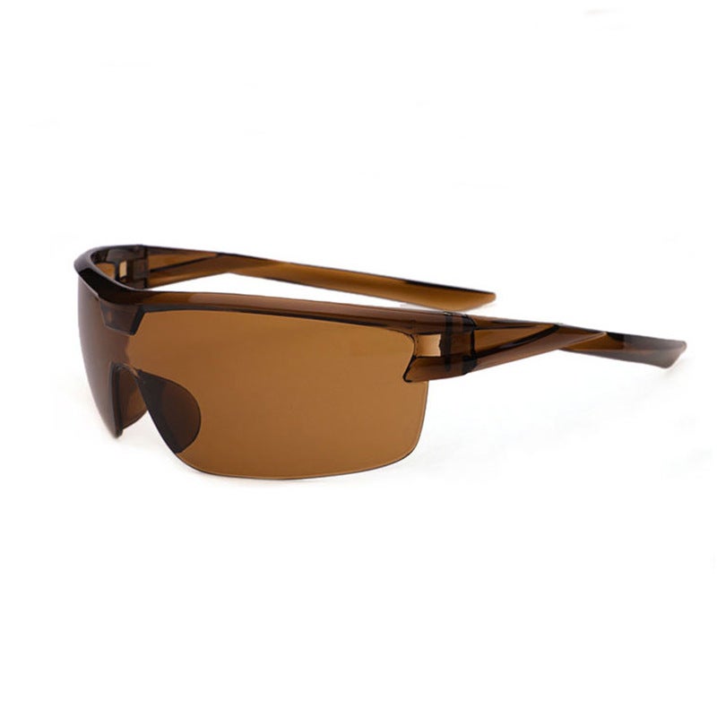 Generic 2022 Unisex One-Piece Sunglasses for Driving and Cycling Whole Tea 