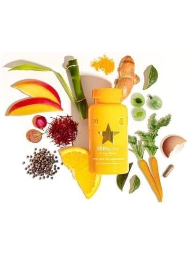 HAIRTAMIN Skintamin With Veggie Collagen Dietary Supplement, 30 Capsules - Image 5