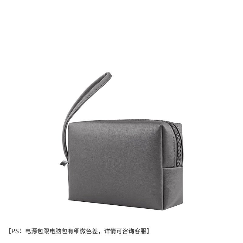 [Thickened Leather] Suitable For Apple Huawei 14Inch Laptop Sleeve Lenovo 13.3Inch Stand Computer Bag - Image 1