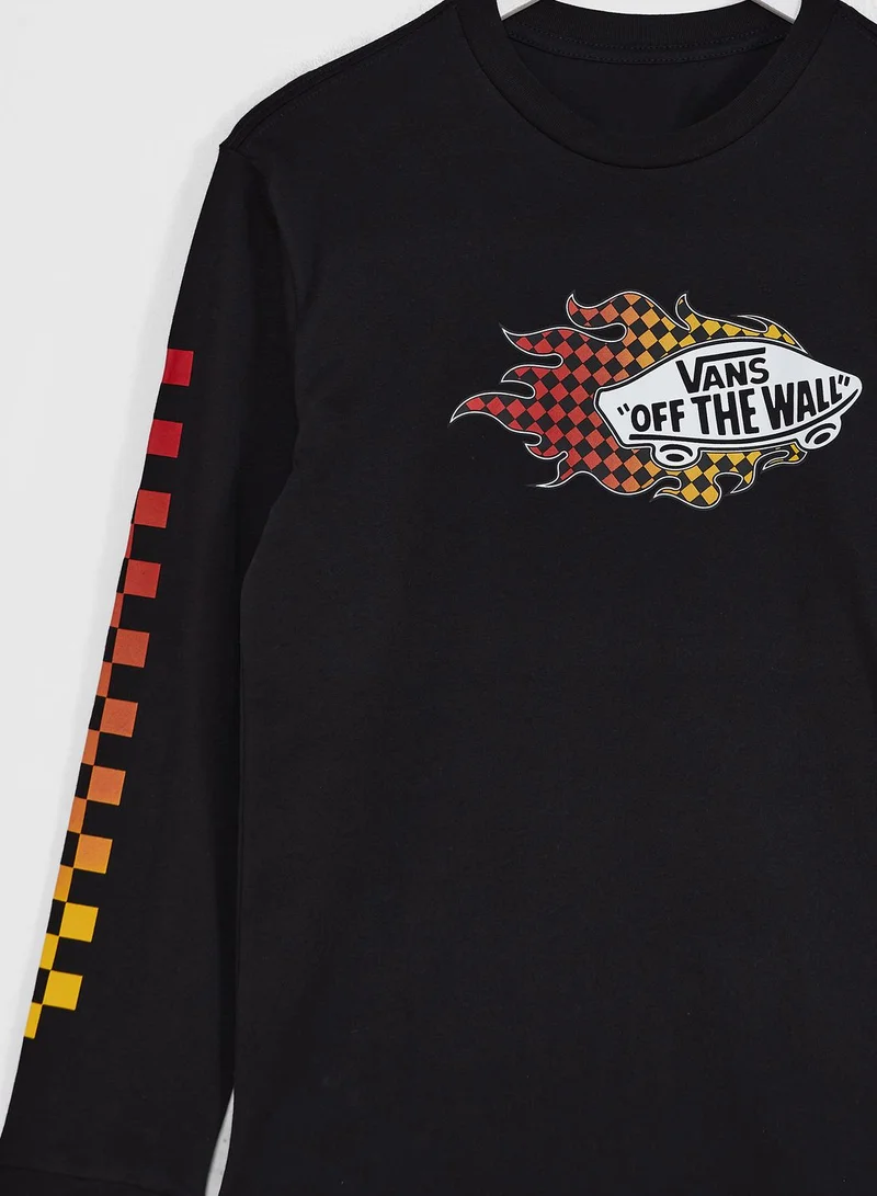 VANS Youth Flame T-Shirt