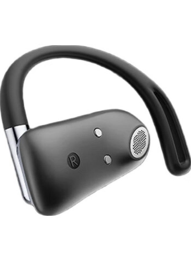 Newmine Q11 Acoustic Flagship Bluetooth Earphones Open-Ear Bone Conduction Concept Sports Running Hands-Free Noise Cancelling High-End Sound Quality Compatible With Apple, Huawei, Black - Image 3