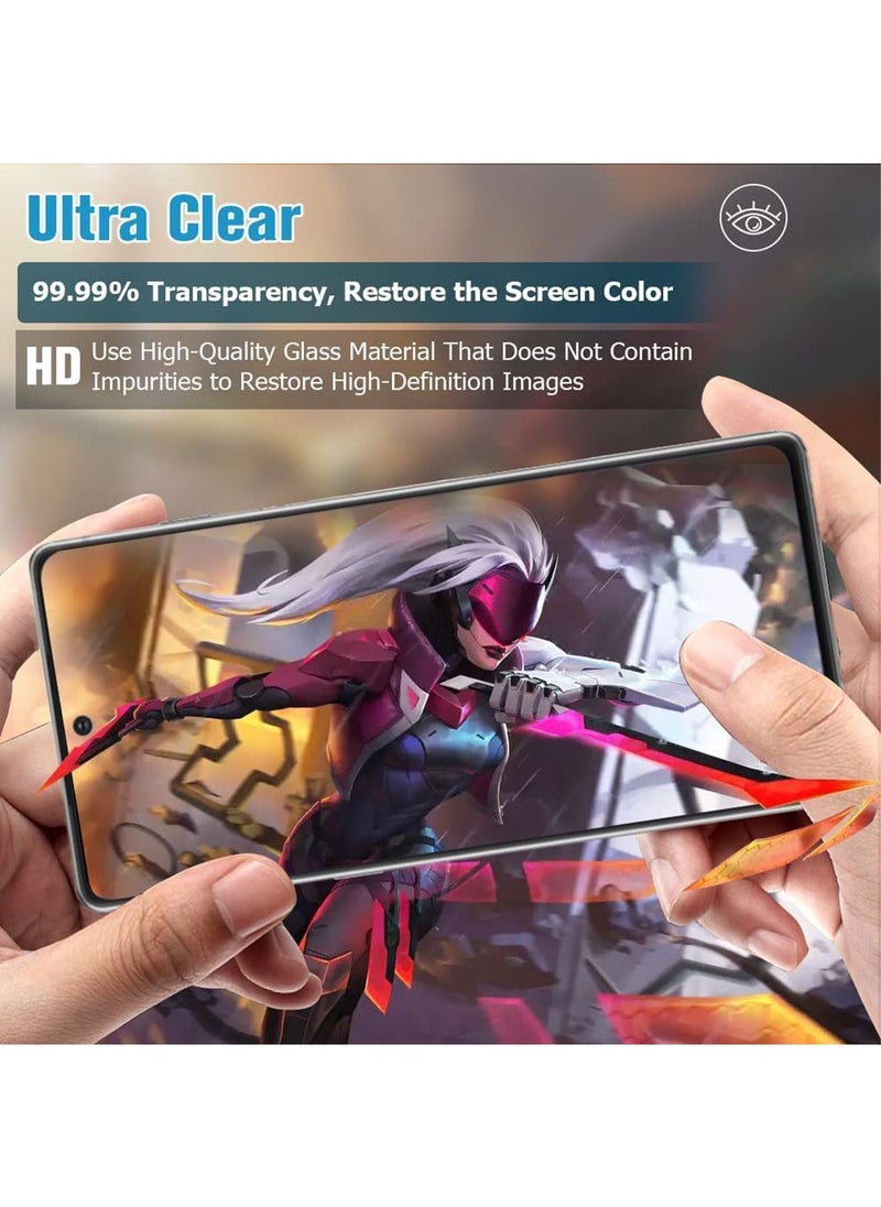 Generic - Infinix Hot 30 4G Clear Screen Protector Tempered Glass with HD Full Coverage Scratch Resistant Anti-drops Anti-fingerprints Accessories Full Body Protection For Infinix Hot 30 4G - Image 1