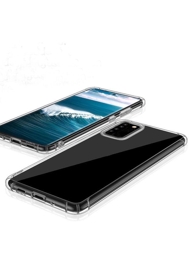 S-TOP Case For Huawei Nova 7 Four-Corner Anti-Drop Ultra-Thin Transparent TPU Phone Case - Image 4