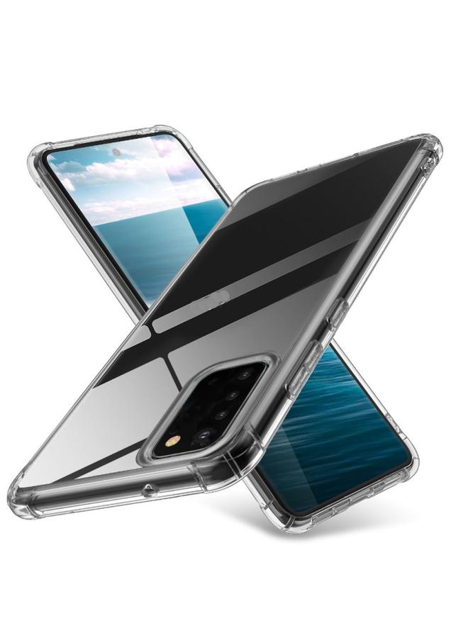 S-TOP Case For Huawei Nova 7 Four-Corner Anti-Drop Ultra-Thin Transparent TPU Phone Case - Image 3