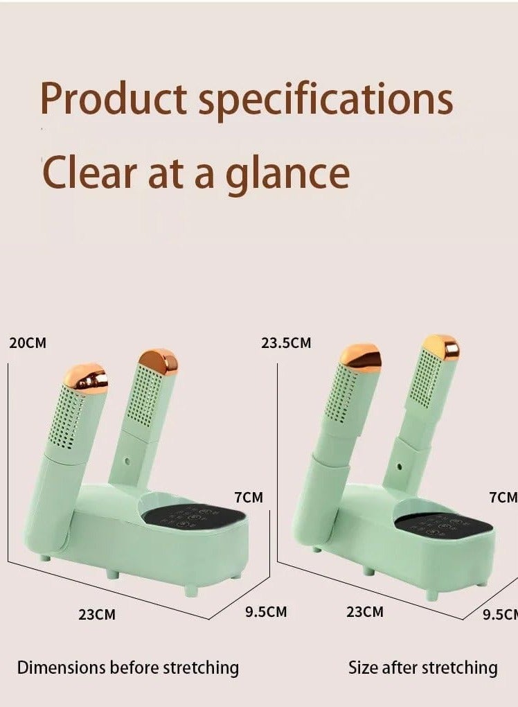 ELTRAZONE Electric Shoe Dryer Machine – Smart Constant Fast Dryer, Protector, Odor Deodorant & Dehumidifier – 220V Heater for Shoes, Boots, Sneakers, and More - Image 4