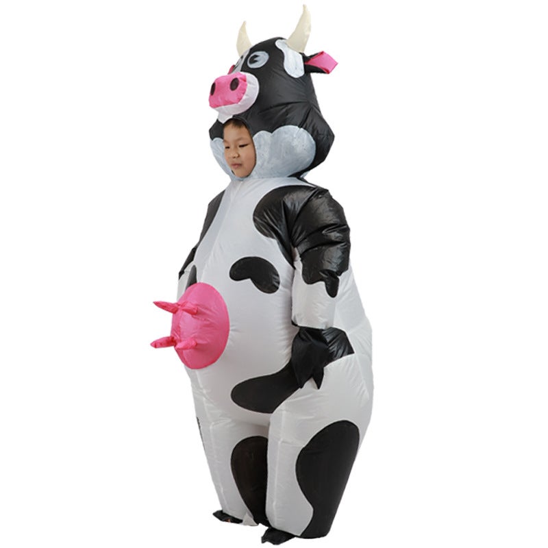 Bobo Cow Inflatable Clothing Halloween Festival Fried Street Carnival Cute Cartoon Bobo Cow Inflatable Clothing - Image 4