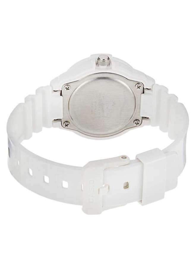 CASIO Women Water Resistant Analog Watch LRW-200H-4E2 - 39 mm - White - Image 3