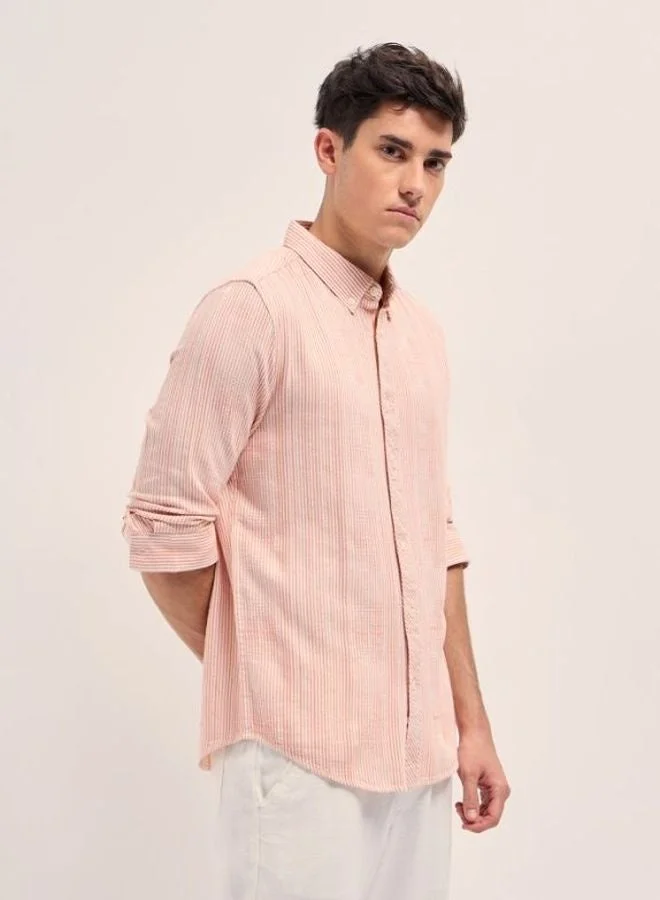 THE BEAR HOUSE Men's Shirt for Casual and Formal Wear | Classic Button-Down Style for Office, Daily Use, Travel, Events & All-Season Outfits | Versatile & Stylish Wardrobe Essential for Every Occasion