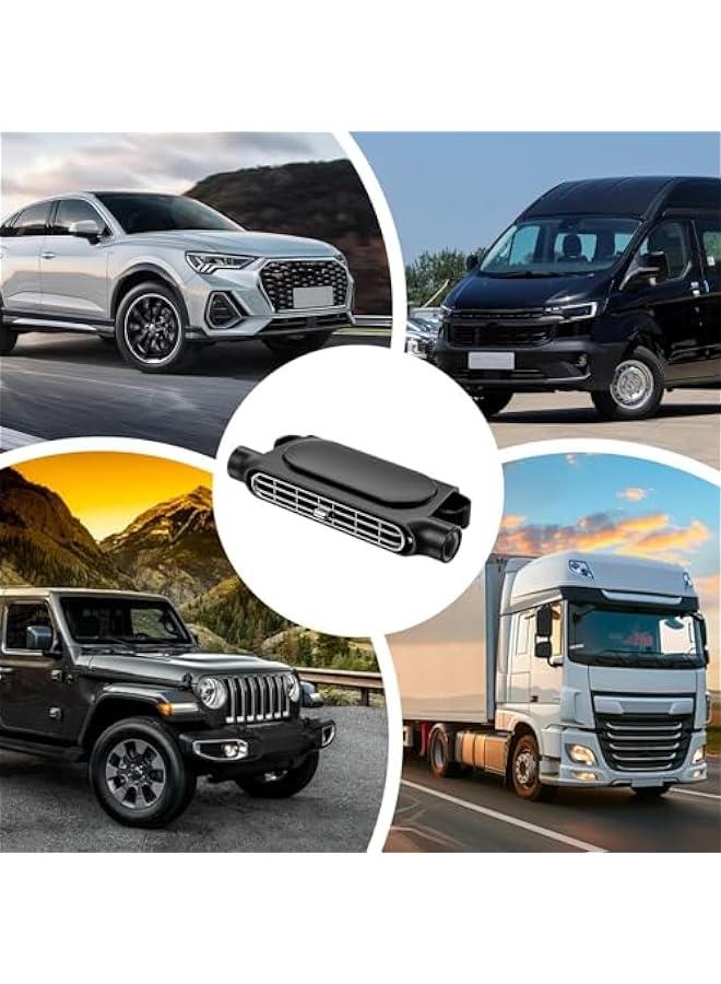 Car Backseat Fan, Angle Adjustable Carseat Cooler, Portable Ventilation Unit, 3000mAh Rechargeable Battery, Clip On Air Circulator, Ideal for Road Trips Camping Long Drives - Image 4