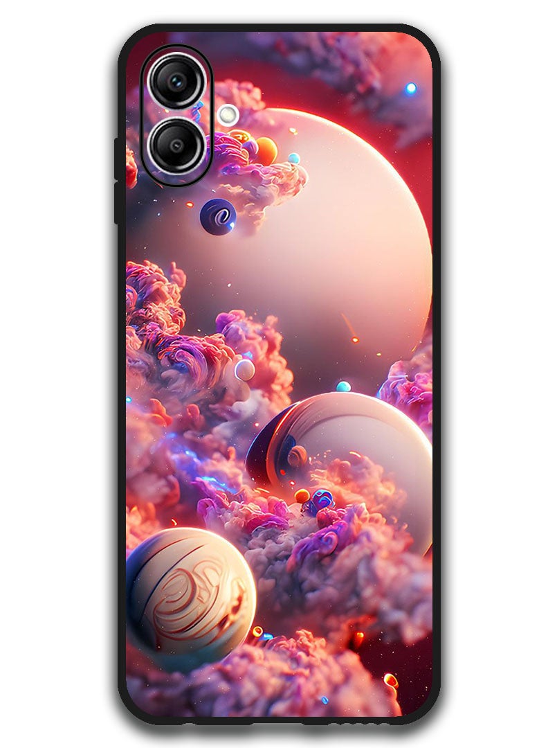 Theodor Protective Case Anti Scratch Shock Proof Bumper Cover For Samsung Galaxy A06 Planets 2 - Image 1