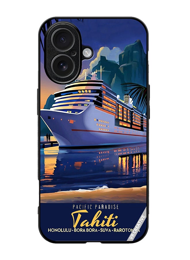 Protective Case Cover For Apple iPhone 17 Pacific Paradise Design Multicolour