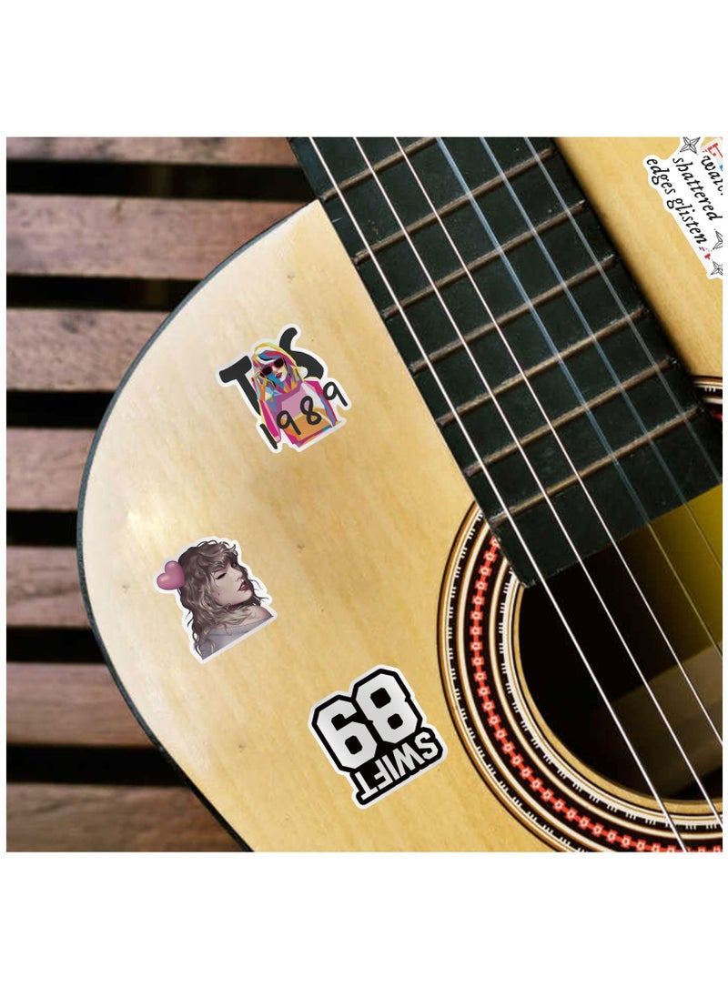 Generic - Taylor Swift Vinyl Stickers Set - 100 Folklore & Evermore Designs for Laptops, Hydro Flasks, Skateboards, Travel Cases, and More! Perfect for Fans and Personalization. - Image 1