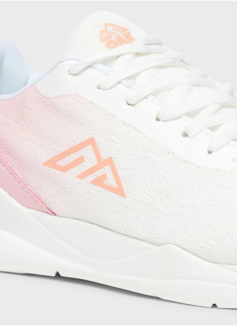 شو اكسبرس Lace Up Low Top Sneakers
